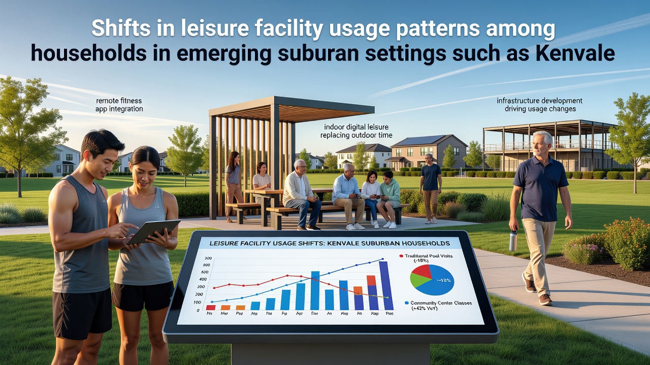 Shifts in Leisure Facility Usage Patterns Among Households in Emerging Suburban Settings Such as Kenvale